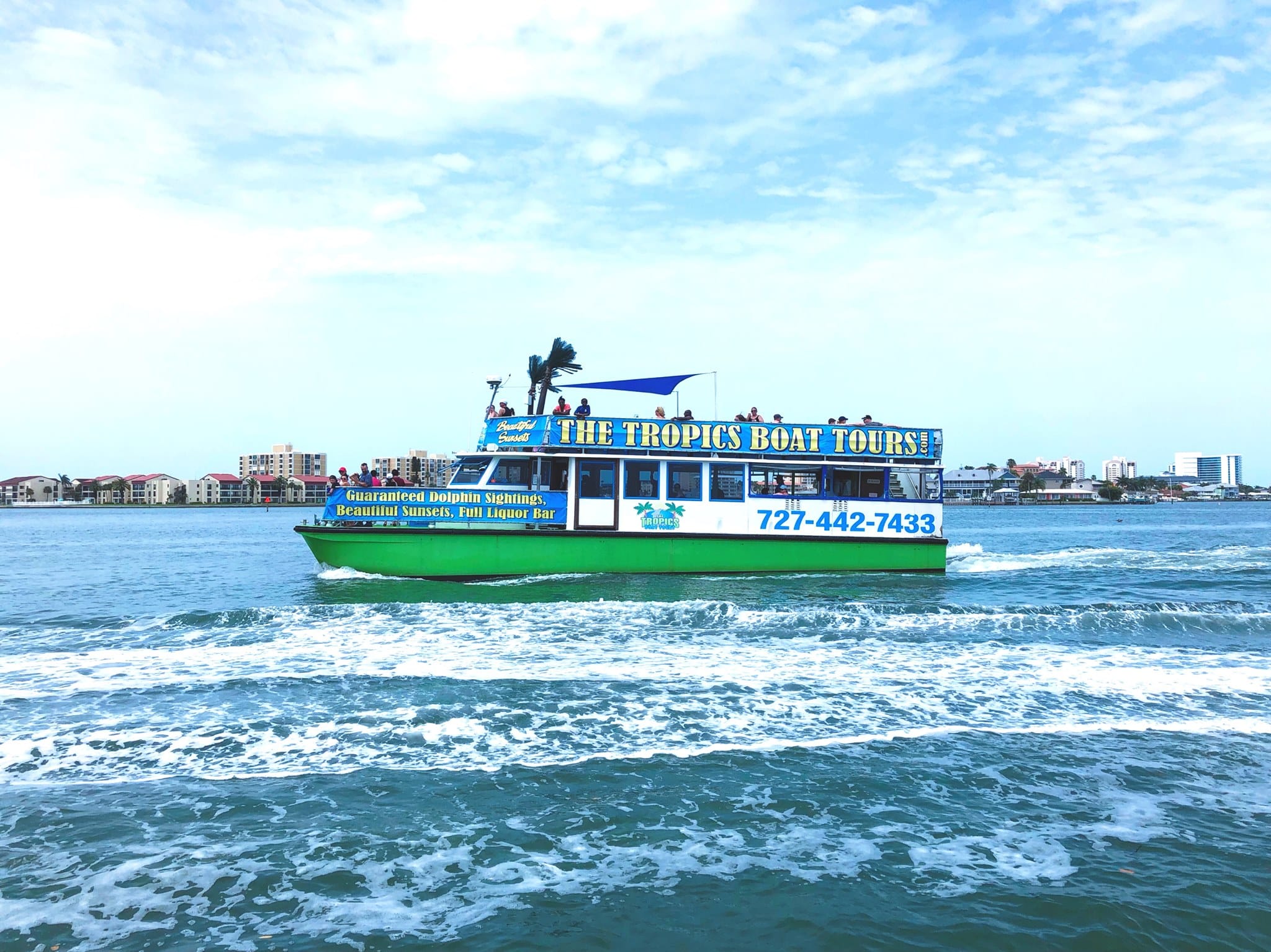 the tropics boat tours clearwater beach fl